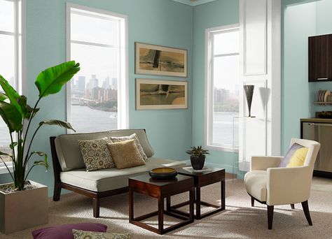 Green Meets Blue S430-4 | Behr Paint Colors Behr Green Meets Blue, Green Meets Blue Behr, Adirondack Blue Behr, Blue Behr Paint Colors, Blue Behr Paint, Adirondack Blue, Blue Green Rooms, Behr Exterior Paint, Behr Colors