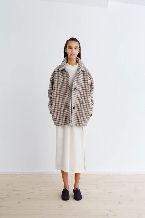 Samuji Fall 2018 Ready-to-Wear Fashion Show Collection Mode Dope, Vogue Russia, Mode Inspo, Fall 2018, Mode Inspiration, Fall Winter Outfits, Look Fashion, Gingham, Parka