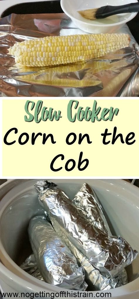 Crockpot Corn On Cob, Cooking Corn On Cob, Make Corn On The Cob, Slow Cooker Corn, Pork Cooking Temperature, Crock Pot Corn, Crock Pot Vegetables, Cooking Pork Chops, Cooking A Roast