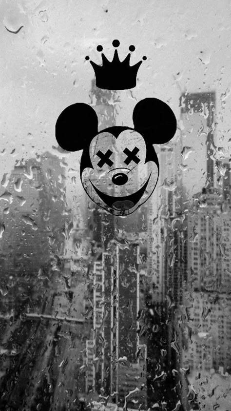 Rain Wallpaper, Simpson Wallpaper Iphone, Punk Disney, Rain Wallpapers, Hypebeast Wallpaper, Glitch Wallpaper, Wallpapers Android, Mickey Mouse Wallpaper, Trippy Wallpaper