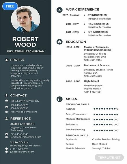 Download this resume and cv template that is perfect for technicians. Free and easy to edit to suit your personal specifications. Print ready and suitable for personal as well as commercial printing. Tech Resume, Free Professional Resume Template, Basic Resume, Cv Template Word, Tech Job, Cv Resume Template, Professional Resume Template, Resume Skills, Downloadable Resume Template