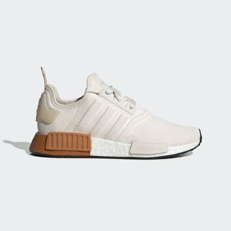 Adidas Nmd_r1, Cute Womens Shoes, Shoes For School, Minimalist Shoes, Adidas Nmd R1, Nmd R1, White Chalk, Chalk White, Adidas Nmd