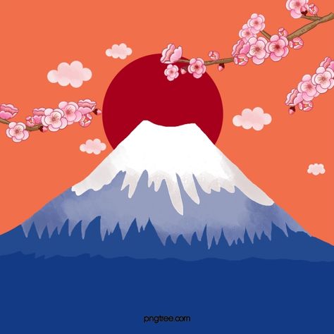 blue,blue,cartoon,cartoon hand drawing,vector diagram,cartoon mt fuji,mountains in japan,mountain,mountain vector,blue,cartoon vector,mt vector,fuji vector Japan Mountains Drawing, Mt Fuji Illustration, Mt Fuji Drawing, Japanese Art Easy, Japan Drawing Easy, Mount Fuji Drawing, Fuji Mountain Illustration, Japanese Painting Easy, Japanese Mountain Art