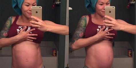 Fitness Blogger Shares the Secret to Keeping Her Six-Pack Abs While Pregnant Diary Of A Fit Mommy, Six Abs, Six Pack Abs Workout, Prenatal Workout, Ripped Abs, Mommy Workout, Abs Workout For Women, Six Pack Abs, Fitness Blogger