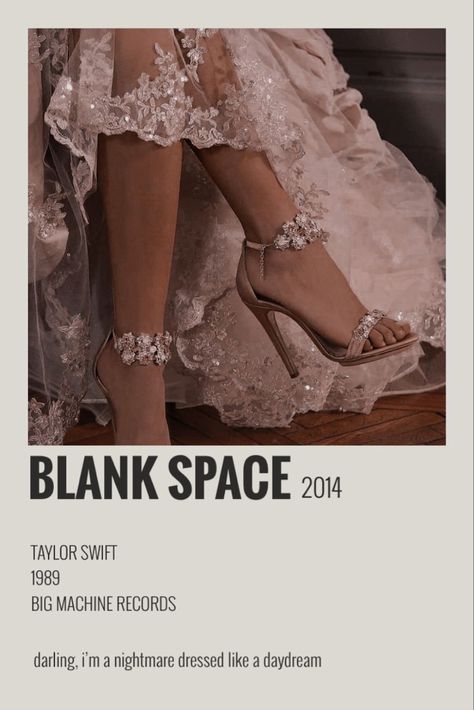 polaroid posters Music Polaroid Posters Taylor Swift, Taylor Swift Lyrics Polaroids, Blank Space Polaroid, Blank Space Lyrics Video, Taylor Swift Song Covers, Songs Posters Aesthetic, Music Song Covers, Songs Polaroid Posters, Blank Space Poster