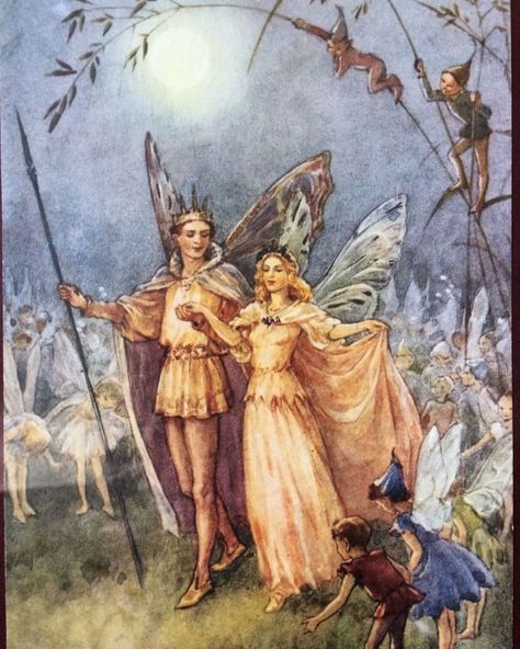 Margaret Tarrant, Fairy Illustration, Fairy Artwork, Cicely Mary Barker, Fairytale Illustration, Fairies Elves, Vintage Fairies, Fairy Magic, Flower Fairies