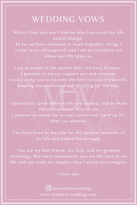 Long Distance Relationship Wedding Vows, Wedding Vows To Husband Funny Hilarious, Sweet Wedding Vows To Husband, Vows From Her To Him, Wedding Renewal Vows To Husband, Promises To Husband Wedding Vows, Wedding Vows For Second Marriage, How To Write Your Own Wedding Vows, Funny Vows To Husband