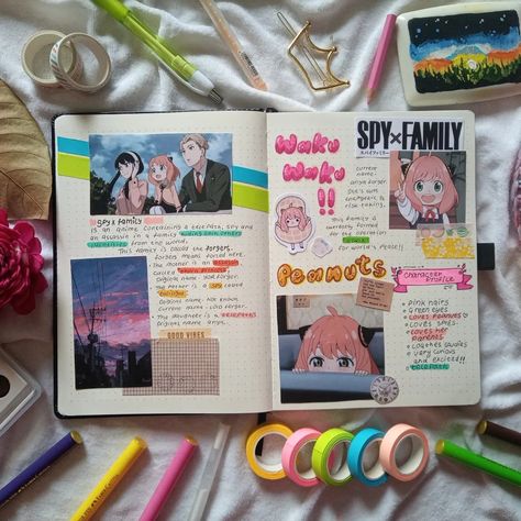 Anime Journal
Bullet journal Anya Journal, Journal Hand Lettering, Cloud Journal, The Forger, Anime Journal, Be Great, Keep Going, Hand Lettering, Anime