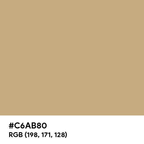 Beige Sahara color hex code is #C6AB80 Paint For Kitchen Walls, Split Complementary Colors, Split Complementary, Rgb Color Wheel, Rainbow Palette, Web Colors, Bedroom Wall Paint, Hex Color Codes, Hex Codes