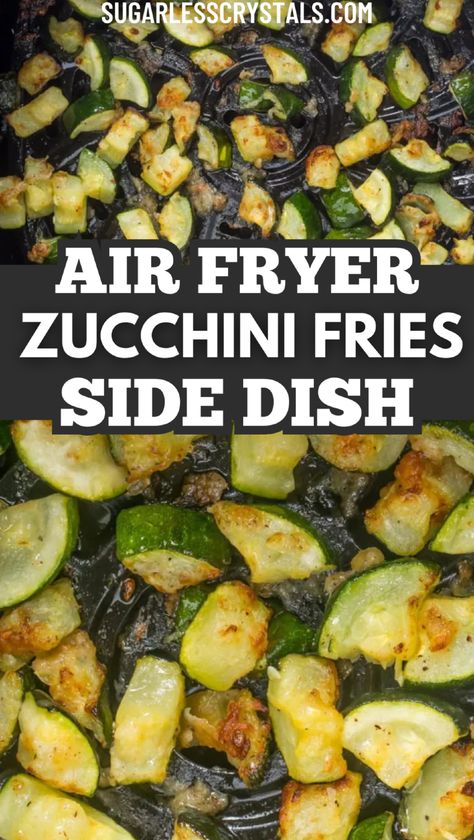 Looking for a quick zucchini side dish that is healthy and satisfying? Try these air fryer zucchini spears, which cook to crispy perfection in no time. With just a handful of ingredients, including grated parmesan cheese and a touch of seasoning, this air fryer zucchini recipe is both simple and flavorful. Whether you’re on a keto diet or just want a tasty way to enjoy your veggies, these zucchini fries air fryer healthy are gluten-free and can easily fit into any healthy eating plan. Roasted Vegetables Zucchini, Healthy Chicken And Vegetable Recipes, Roasted Vegetable Seasoning, Veggie Side Dishes Healthy, Zucchini In Air Fryer, Zucchini Fries Air Fryer, Chicken And Vegetable Recipes, Ways To Cook Vegetables, Zucchini Spears