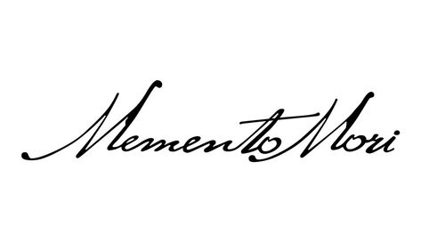 Momento Mori Memento Vivere Tattoo, Memento Vivere Tattoo, Momento Mori Tattoo, Mac Miller Tattoos, Memento Mori Tattoo, Dna Tattoo, Text Tattoo, Tattoo Font, Mac Miller