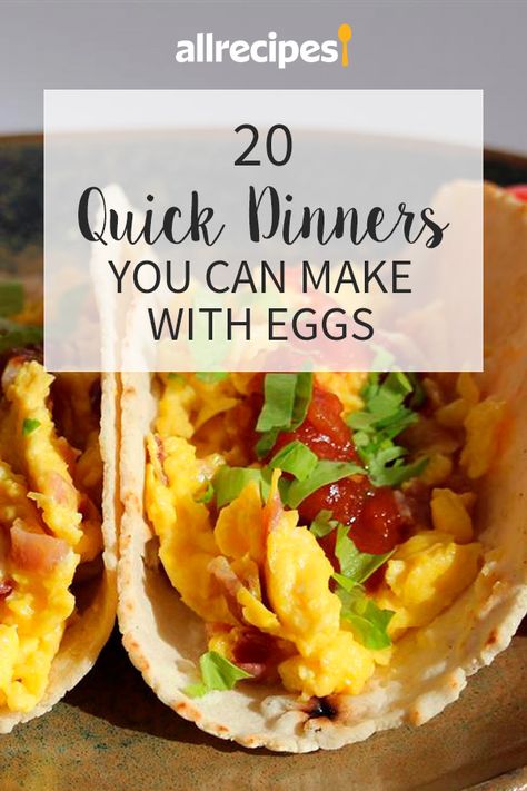 Quick Egg Recipes, Egg Recipes For Dinner, Eggs Dinner, Lazy Dinners, Easy Egg Recipes, Meatless Dinner, Quick Dinners, Dinner Recipes Easy Quick, Cheap Dinners