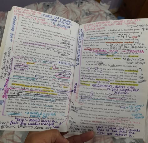 A Streetcar Named Desire Annotations, Annotated Books, Book Annotation Key, Top 100 Books, A Streetcar Named Desire, A Level English Literature, Reading Motivation, Language And Literature, Argumentative Essay