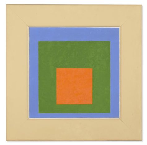 Pool With Diving Board, Josef Albers Color, Joseph Albers, Green Pool, Diving Board, Paper Pulp, Josef Albers, Expressionist Painting, State Street