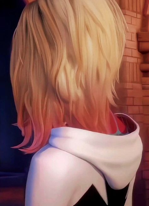 Gwen Haircut, Earth 1610, Spider Gwen Comics, Spider Icon, Spider Man Across The Spider Verse, Ghost Spider, Across The Spider Verse, Gwen Stacy, Spider Gwen