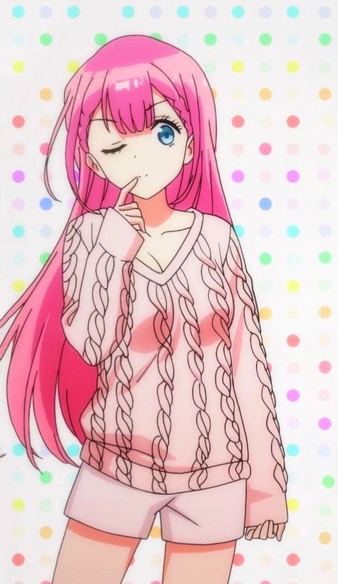 We Never Learn, Fan Art Anime, Art Anime, Cute Anime Pics, Manga Girl, Anime Shows, Anime Demon, Cute Anime Character, Pink Hair