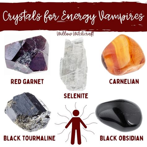 Crystals For Energy Vampires, Crystals For Motivation And Energy, Crystals For Motivation, Crystals For Energy, Energy Stones Crystal Healing, Crystal Journal, Crystal Knowledge, Crystal Healing Chart, Energy Vampires