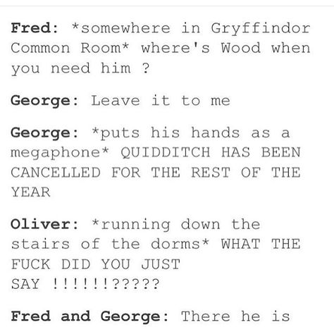 Sorry about the language but this is hilarious Weasley Family, Crowded Room, Welcome To Hogwarts, Oliver Wood, Oliver Phelps, Fred And George Weasley, Weasley Twins, Fred Weasley, Golden Trio