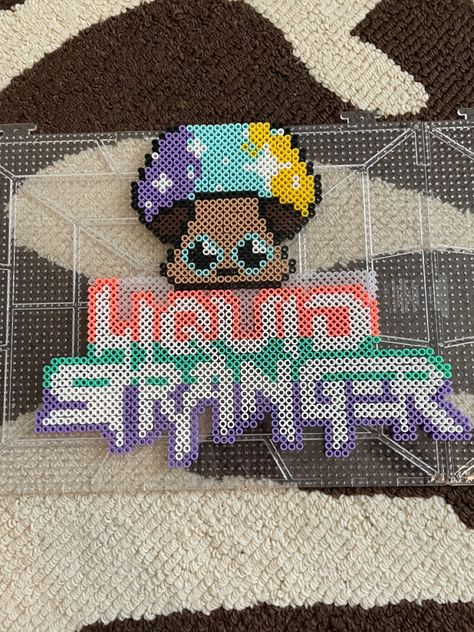 Liquid Stranger Perler, Zeds Dead Perler, Liquid Stranger, Zeds Dead, Rave Kandi, Melty Bead Patterns, Perler Ideas, Perler Art, Melty Beads