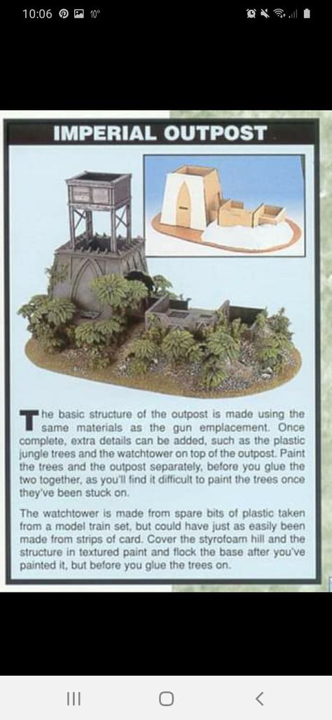 Oldhammer Terrain, Killteam Terrain, 40k Jungle Terrain, Battletech Terrain Ideas, Warhammer Board, Diy Warhammer Terrain, Warhammer 40k Miniatures Tutorials, Warhammer Diorama, Warhammer 40k Terrain