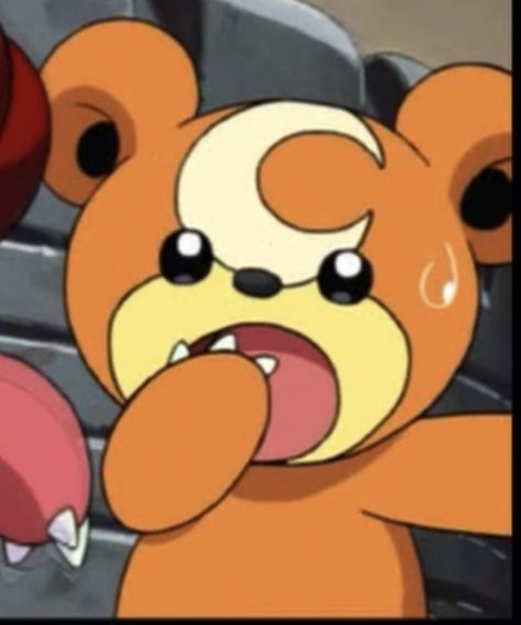 (216) Teddiursa (Screenshot) Orange Pokemon, All Anime Characters, Pokemon Toy, Toy Food, Pokemon Collection, Anime Screenshots, All Pokemon, Cute Pokemon, All Anime