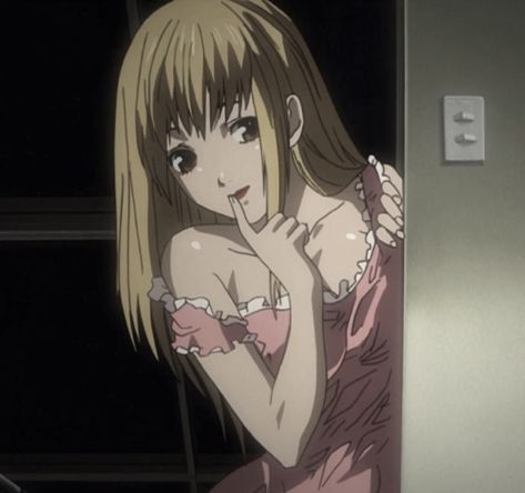 Misa Amane Pfp, Misa Amane, Anime, Pink