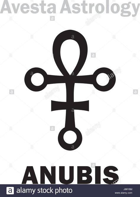 Astrology Alphabet: ANUBIS, Avestian astral planet-conductor. Hieroglyphics character sign (single symbol).Stock Vector Anubis Symbol Tattoo, Anubis Offering, Anunaki Symbols, Ennead Anubis, Anubis Symbol, Alfabeto Viking, Egyptian Anubis, Ancient Egyptian Hieroglyphics, Anubis Tattoo