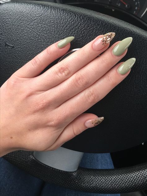 summer nails stiletto acrylics green pastel sparkle new Pastel Green Glitter Nails, Light Green And Gold Nails, Green Pastel Nails, Green Sparkle Nails, Acrylics Green, Stiletto Acrylics, Trendy Nails Stiletto, Pastel Green Nails, Proposal Nails