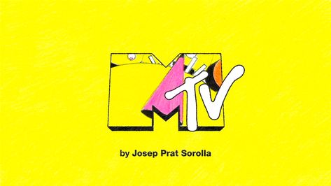 MTV Ident / Happy on Behance Mtv Ident, Motion Graphics Logo, Cooking Logo, Mtv Logo, Motion Graphs, Motion Graphics Typography, Motion Logo, Vector Animation, Text Animation