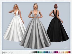 The Sims Resource - Downloads Sims Prom Dress, Sims 4 Cc Sims Resource, Sims 4 Prom Dress Cc, Sims 4 Wedding Dress, Sims Fashion, Ts4 Clothes, Dana Dress, Clothes Cc, The Sims 4 Pc