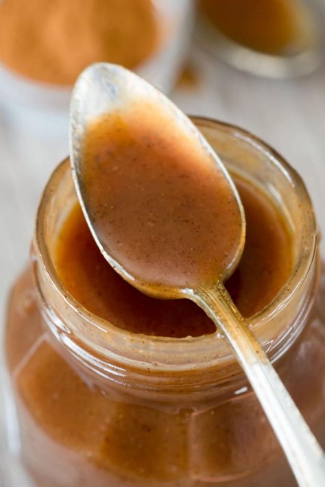 Caramel Roll Sauce, Cinnamon Sauce Recipe, Fairy Kitchen, Cinnamon Sauce, Homemade Salted Caramel, Crazy For Crust, Cinnamon Caramel, Homemade Caramel Sauce, Salted Caramel Sauce