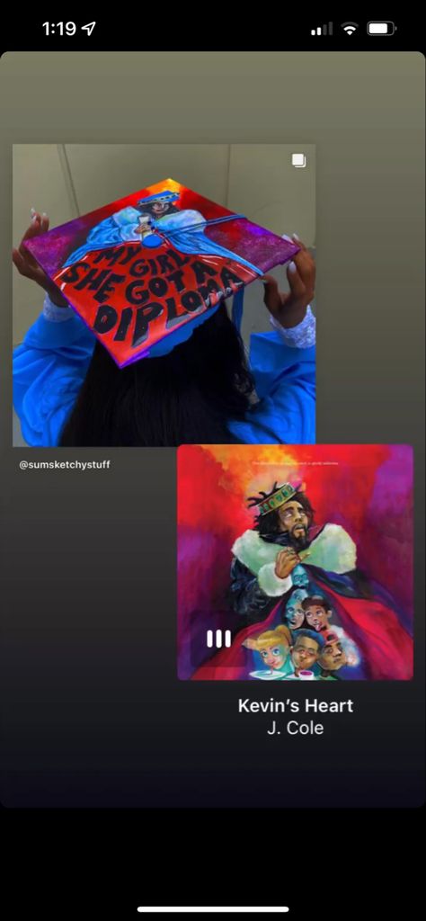 Grad Cap Ideas The Weeknd, Summer Walker Graduation Cap, Bryson Tiller Graduation Cap, Lauryn Hill Graduation Cap, J Cole Cap Decoration, Graduation Cap Designs J Cole, Graduation Cap Album Cover, Nipsey Hussle Graduation Cap, Brent Faiyaz Graduation Cap