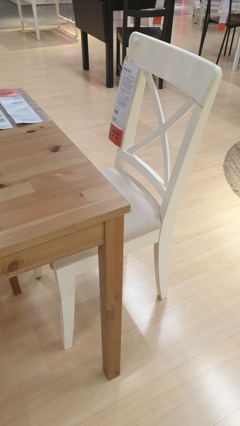 Ingolf Chair, Ikea Dining Chair, Ikea Dining, Wishbone Chair, Design Color, Dining Chair, Dining Bench, Kitchen Decor, Dining Chairs