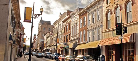 Must-See and Do in the Beverley Historic District - Staunton Travel Virginia, Staunton Virginia, Scenic Train Rides, Living History Museum, Shenandoah Valley, Antique Car, Brick Facade, Travel South, Train Rides