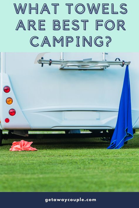 While camping you’ll need a quick drying, lightweight and easily portable towel. Today, we’re sharing the best towels for a camping getaway! What Towels are Best for Camping? Best Towels, Fulltime Rv Living, Industrial Chic Interior, Cargo Trailer Conversion, Camper Boat, Class A Motorhome, Glamour Home, Weekend Camping Trip, Dry Camping