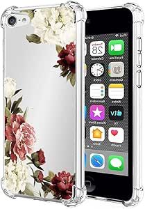 Zoeirc iPod Touch 7 / iPod Touch 6 / iPod Touch 5 Case Clear Case for Girls Women, Soft TPU Shockproof Protective Transparent Phone Case Cover for Apple iPod Touch 5/6 / 7th (Blossom Flower) Apple Ipod Touch, Transparent Phone Case, Apple Ipod, Clear Case, Blossom Flower, Clear Cases, Ipod Touch, Phone Case Cover, Ipod