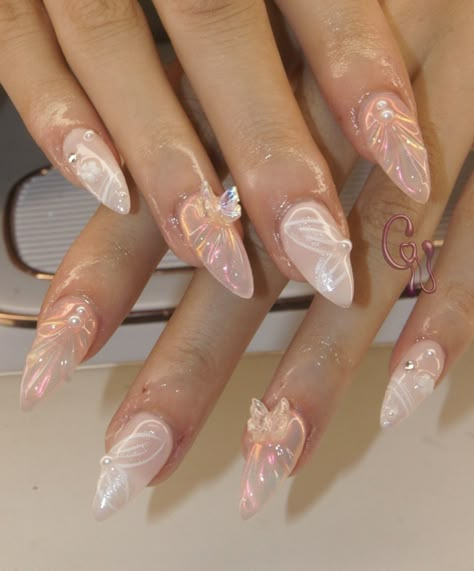 Summery Nails, Blush Nails, Mermaid Nails, Classy Acrylic Nails, Really Cute Nails, Unique Acrylic Nails, Soft Nails, Pink Acrylic Nails, Beach Nails