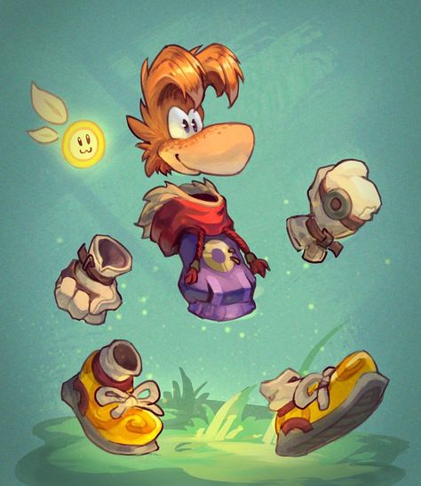 Still Hoping, Rayman Legends, Sketch Photoshop, Cartoon Character Design, Video Game Art, Art Anime, Cartoon Art Styles, Character Design Inspiration, Art Sketches