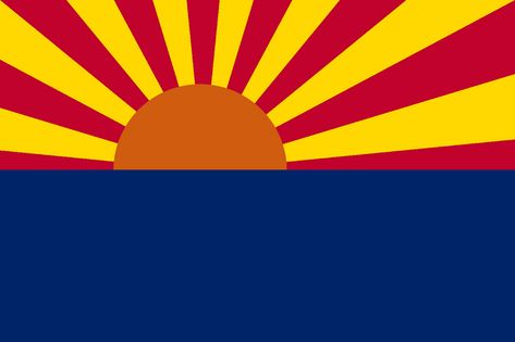 Arizona flag redesign Flag Redesign, Arizona Flag, State Flags, Arizona, Flag