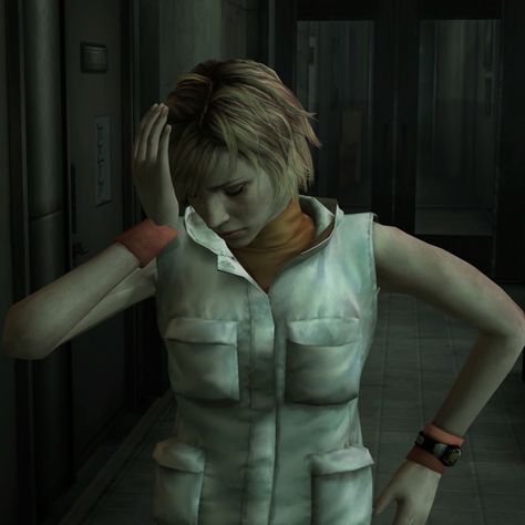 cheryl / heather mason #silenthill3 #cheryl #heather Cheryl Mason Cosplay, Heather Silent Hill Pfp, Cheryl Mason Pfp, Heather Mason Pfp, Cheryl Silent Hill, Cheryl Mason Icon, Silent Hill Heather Mason, Heather Mason Icon, Silent Hill 3 Heather