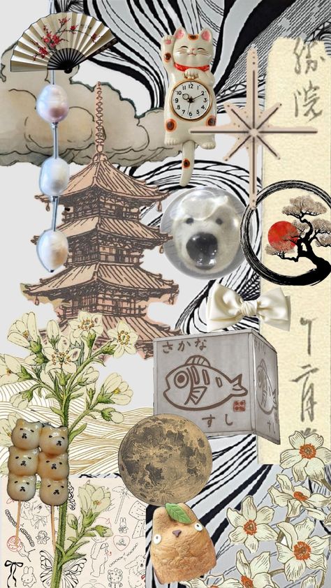 #japan #Japanese Japanese Theme Wallpaper, Japan Core Wallpaper, Japanese Moodboard Aesthetic, Japanese Mood Board, Old Japanese Wallpaper, Japan Collage Aesthetic, Japanese Words, Laptop Wallpaper, Art Studies