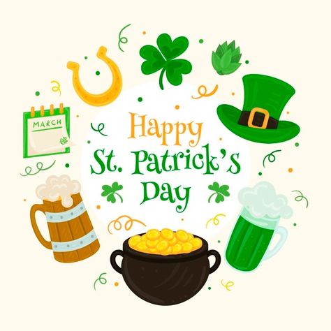 St. Patrick's Day, St Patricks Day Illustration, St Patricks Day Pictures, March Ideas, St Patricks Decorations, Elegant Decorations, Fete Saint Patrick, March Baby, Dream Ideas