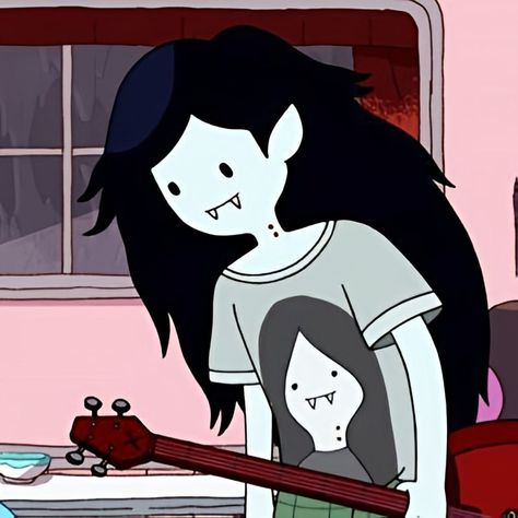 Adventure Time Vampire, Marceline Pfp, Adventure Cartoon, Marceline And Bubblegum, Adventure Time Characters, Marceline The Vampire Queen, Adventure Time Cartoon, Adventure Time Marceline, Vampire Queen