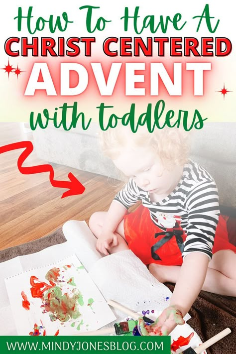 christ-centered advent for kids Christmas Toddler Activities Jesus, Kids Christmas Devotions, Advent Traditions For Kids, Christian Christmas Activities For Toddlers, Christian Christmas Kids Activities, Advent Toddler Activities, Christ Centered Christmas Activities, Advent Devotions For Kids, Christmas Bible Activities For Kids