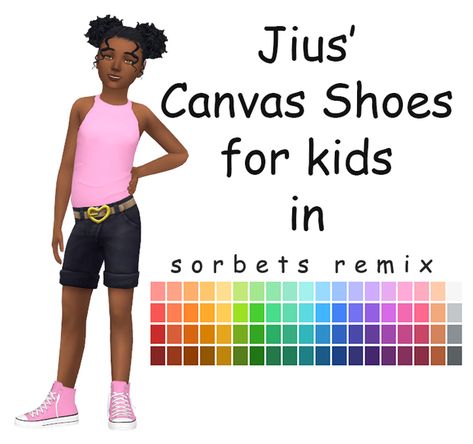 nicatnite jius canvas shoes for kids in sorbets remix Sims 4 Cc Patreon Shoes Converse, Sims 4 Cc Shoes For Kids Boys, Sims 4 Cc Shoes Kids, Sims 4 Cc Kids Shoes, Sims 4 Cc Toddler Clothes Maxis Match, Sims 4 Kids Shoes, Sims 4 Toddler Shoes, Kids Shoes Cc, Sims 4 Cc Child Shoes