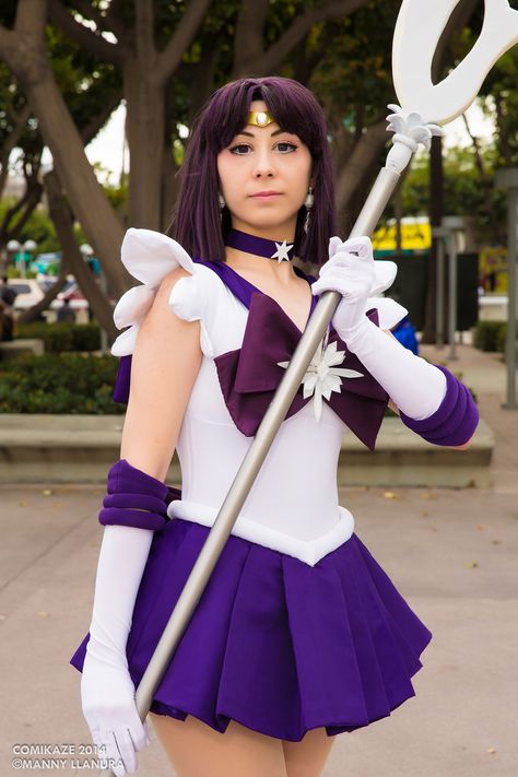 Comikaze 2014 Sailor Saturn Cosplay Saturn Cosplay, Sailor Saturn Cosplay, Sailor Moon And Friends, Cosplay Sewing, Sailor Saturn, Ideas For Halloween, Sailor Scouts, Cute Cosplay, Convention Center