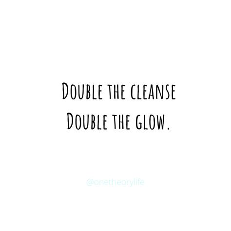 Do you wear a lot of makeup or live in a city filled with smog? What about sweat a lot? Whatever the case may be, a double-cleanse can be your skin’s best friend. When you wash your face in two steps, you’re able to remove makeup and impurities in a thorough way to ensure they don’t sit on the surface of your skin overnight. All you have to do is start with a gentle cleanser and follow up with a cleanser formulated to address your skin concerns. 😊 A Lot Of Makeup, Double Cleanse, Double Cleansing, Small Business Social Media, Lots Of Makeup, Remove Makeup, Cleansing Face, Skin Cleanse, Gentle Cleanser