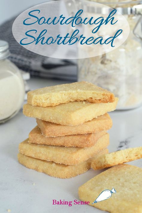 Sourdough Shortbread, Simple Delicious Desserts, Cassava Recipes, Amish Cookies, Soft Sourdough Bread, Pantry Mama, Sourdough Cookies, Sourdough Starter Discard Recipes, Starter Discard Recipes