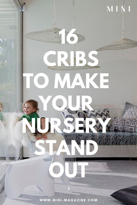 Looking for the perfect baby cribs? We rounded up 16 baby cribs that will make your nursery stand out! Save these for your baby girl nursery or baby boy nursery as you shop for nursery decor. #babygirlnursery #babyboynursery #nursery #babycribs #babycrib #nurserydecor #nurseryideas Unique Baby Cribs, Scandinavian Wood, Mini Magazine, Baby Boy Nursery, Pastel Mint, Baby Girl Nursery, Gender Neutral Nursery, Nursery Inspiration, Nursery Design