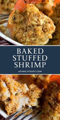 Shrimp And Stuffing, Fish Stuffing Recipes, Crab Stuffed Shrimp Baked, Easy Baked Stuffed Shrimp, Shrimp Stuffing Recipes, Stuff Shrimp Recipes, Baked Stuff Shrimp, Baked Stuffed Shrimp Casserole, Crab Stuffed Shrimp Recipe